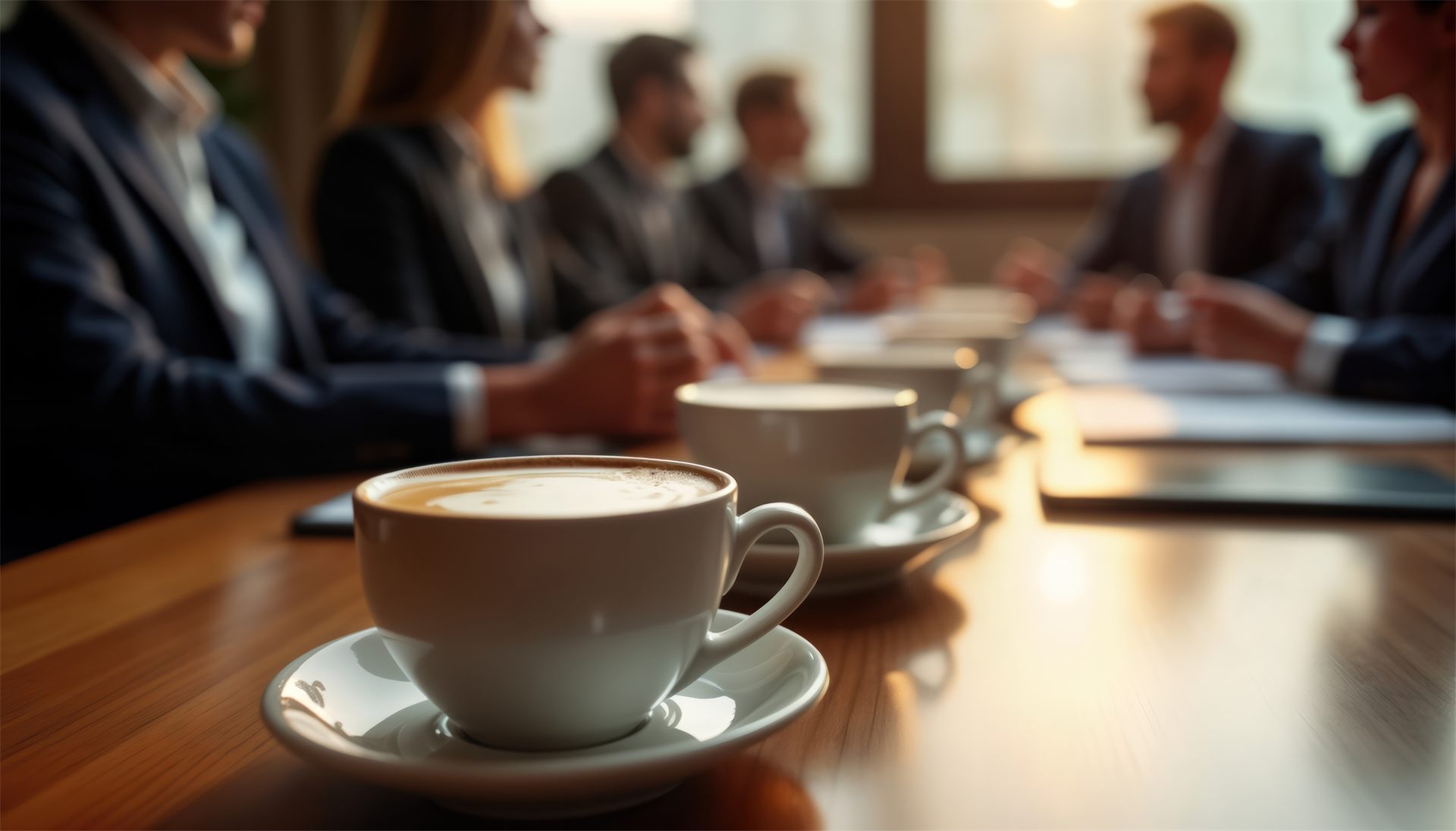 Business Growth Over Coffee